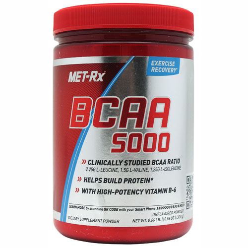 Met-Rx USA BCAA 5000 - Unflavored - 60 Servings - 786560312011