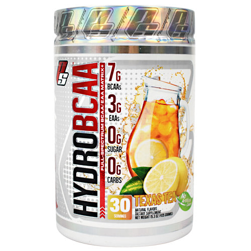 Pro Supps HydroBCAA - Texas Tea - 30 Servings - 818253023086