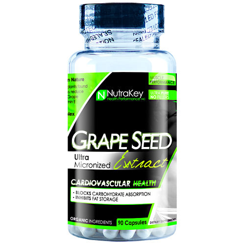 Nutrakey Grape Seed Extract - 90 Capsules - 820103309608