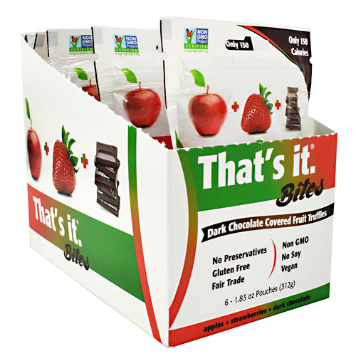 Thats It Nutrition Thats it Bites - Strawberry - 6 ea - 850397004811