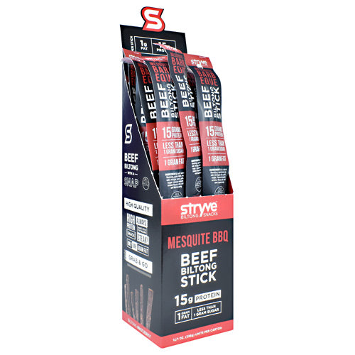 Stryve Foods Biltong Beef Stick - Mesquite BBQ - 12 ea - 850320008879