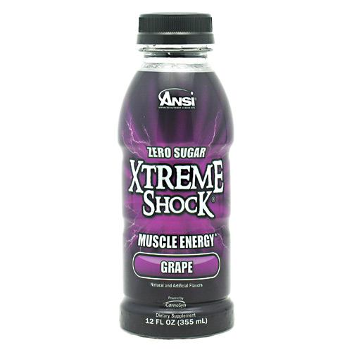 ANSI Xtreme Shock - Grape - 12 Bottles - 689570407350