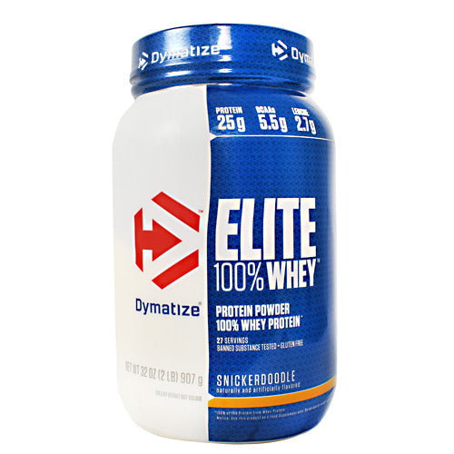 Dymatize Elite 100% Whey - Snickerdoodle - 2 lb - 705016599240