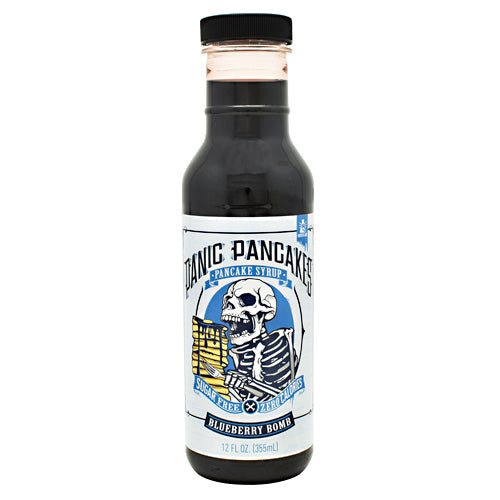 Sinister Labs Panic Pancakes Pancake Syrup - Blueberry Bomb - 12 oz - 853698007499