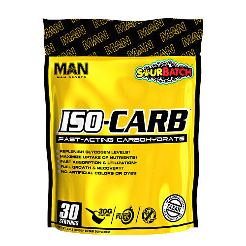 MAN Sports ISO-Carb - Sour Batch - 30 Servings - 853360006744