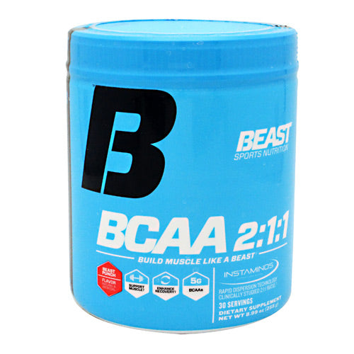 Beast Sports Nutrition BCAA 2:1:1 - Beast Punch - 30 Servings - 631312805214