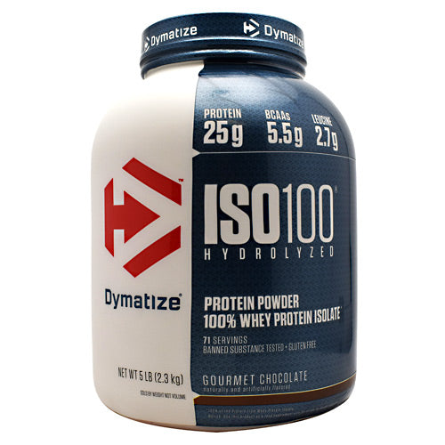 Dymatize ISO100 - Gourmet Chocolate - 5 lb - 705016353187