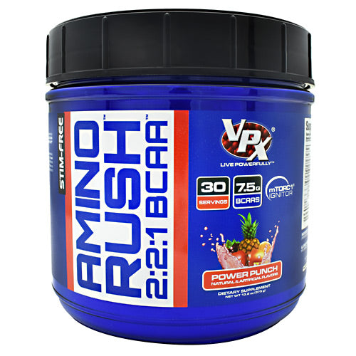 VPX Amino Rush - Power Punch - 30 Servings - 610764388858