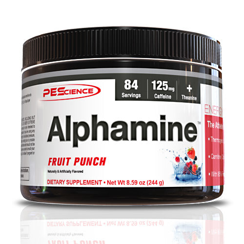 PEScience Alphamine - Fruit Punch - 84 Servings - 040232199998