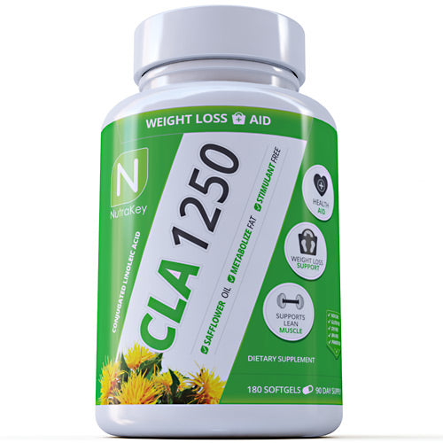 Nutrakey CLA 1250 - 180 Softgels - 851090006584