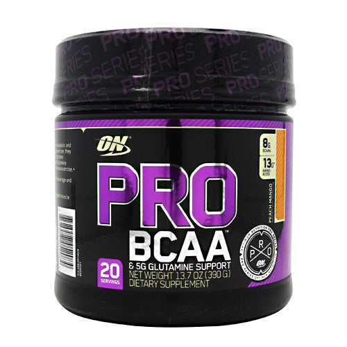 Optimum Nutrition Pro Series Pro BCAA - Peach Mango - 20 Servings - 748927052084