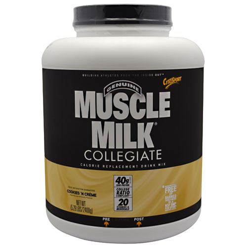 Cytosport Collegiate Muscle Milk - Cookies N Creme - 5.29 lb - 660726563465