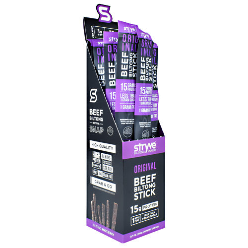 Stryve Foods Biltong Beef Stick - Original - 12 ea - 850320008817