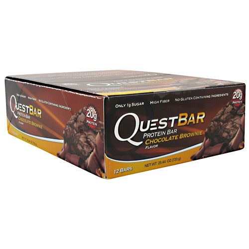 Quest Nutrition Quest Protein Bar - Chocolate Brownie - 12 Bars - 888849000425