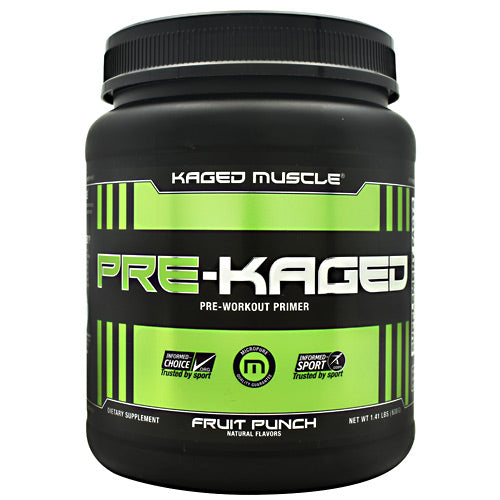 Kaged Muscle Pre-Kaged - Fruit Punch - 20 Servings - 094393450665