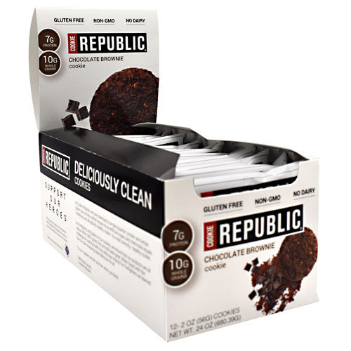 Cookie Republic Cookie Republic - Chocolate Brownie - 12 ea - 862302000337