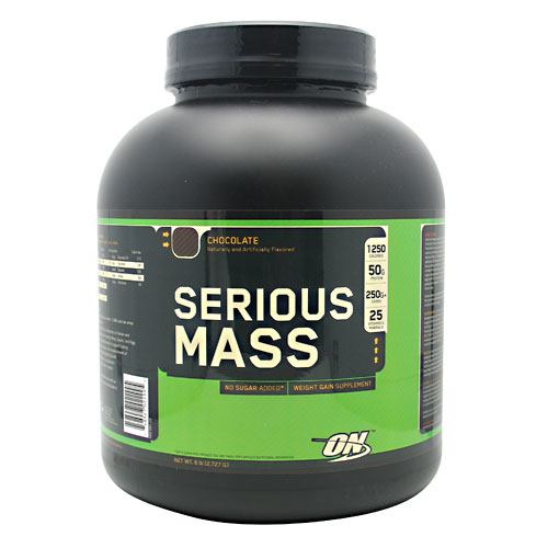 Optimum Nutrition Serious Mass - Chocolate - 6 lb - 748927022995