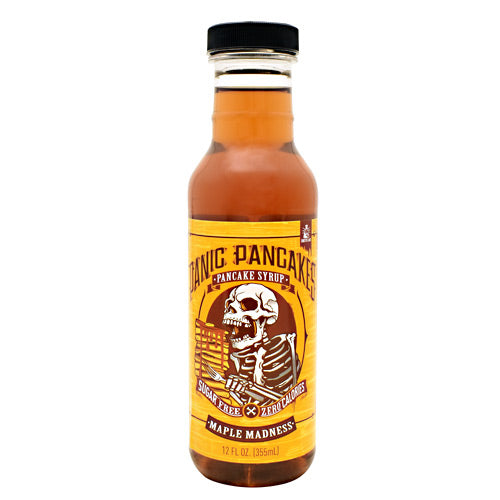 Sinister Labs Panic Pancakes Pancake Syrup - Maple Madness - 12 oz - 853698007451