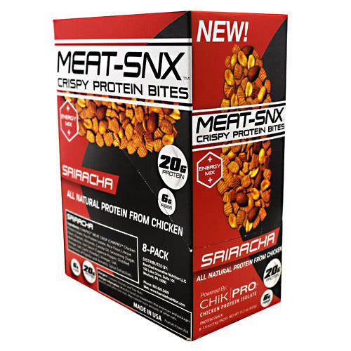 BarnDad Innovative Nutrition Meat-SNX - Sriracha - 8 ea - 859631003481