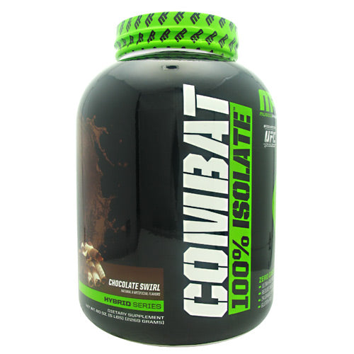 MusclePharm Hybrid Series Combat 100% Isolate - Chocolate Swirl - 5 lb - 713757858120