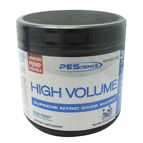 PEScience High Volume - Blue Frost - 18 Servings - 040232096464