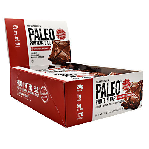 Julian Bakery Paleo Protein Bar - Chocolate Brownie - 12 Bars - 813926002825