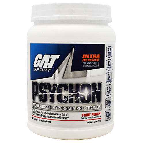 GAT Psychon - Fruit Punch - 20 Servings - 816170021796