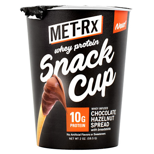 Met-Rx USA Snack Cup - Chocolate Hazelnut - 24 ea - 10786560801383