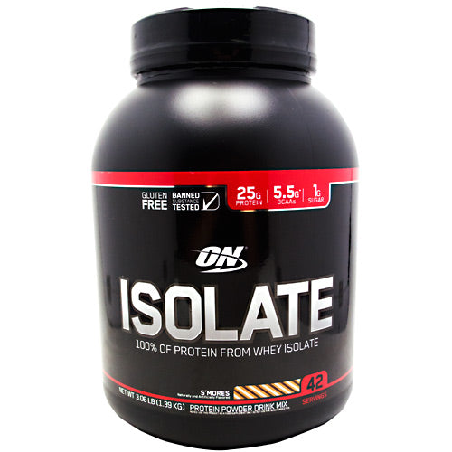 Optimum Nutrition ON Isolate - Smores - 3 lbs - 748927054897