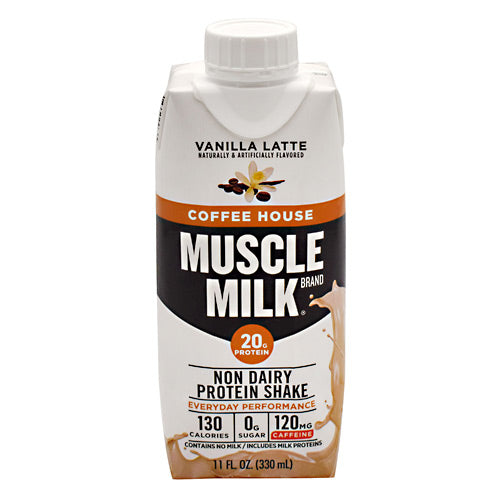 Cytosport Coffee House Muscle Milk RTD - Vanilla Latte - 12 ea - 00876063006453