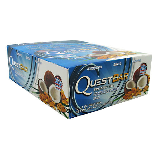 Quest Nutrition Quest Natural Protein Bar - Coconut Cashew - 12 Bars - 888849000487