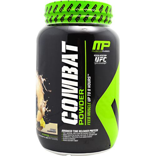 MusclePharm Hybrid Series Combat Powder - Vanilla - 2 lb - 736211050878