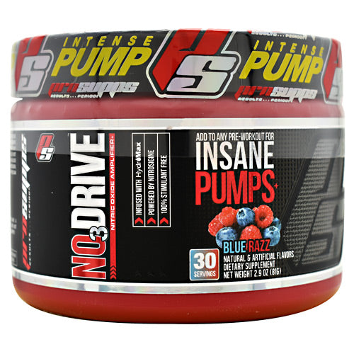 Pro Supps NO3 Drive - Blue Razz - 30 Servings - 682055407791