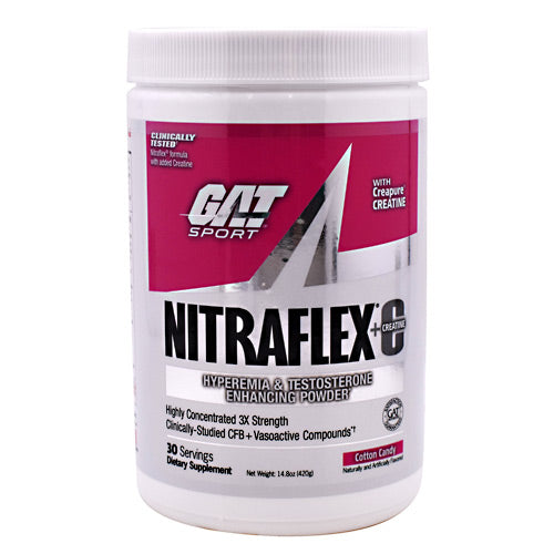 GAT Nitraflex - Cotton Candy - 30 Servings - 816170021475