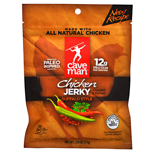 Caveman Foods Chicken Jerky - Buffalo Style - 2.5 oz - 853385003971