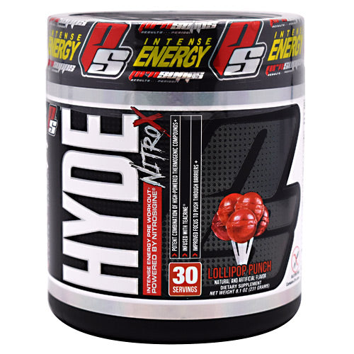 Pro Supps Hyde Nitro X - Lollipop Punch - 30 Servings - 818253021914