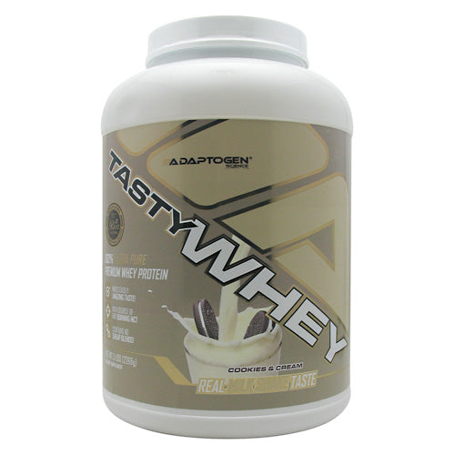 Adaptogen Science Tasty Whey - Cookies & Cream - 5 lb - 612524152204