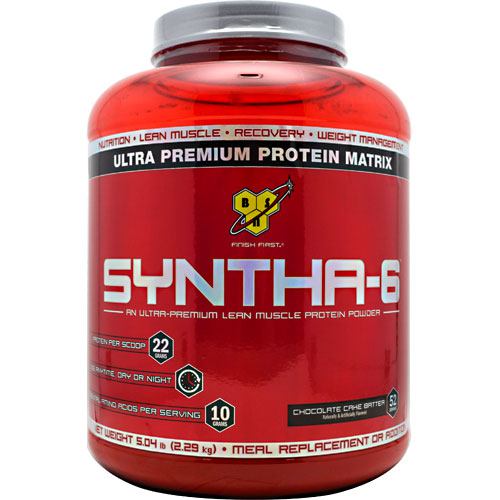 BSN Syntha-6 - Chocolate Cake Batter - 5.04 lb - 834266007424