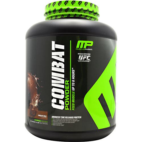 MusclePharm Hybrid Series Combat Powder - Chocolate Milk - 4 lb - 705105703862