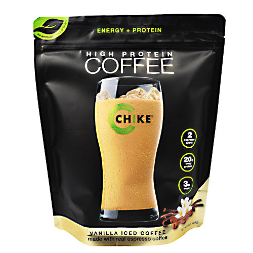 Chike Nutrition High Protein Coffee - Vanilla Iced Coffee - 14 Servings - 185689000425