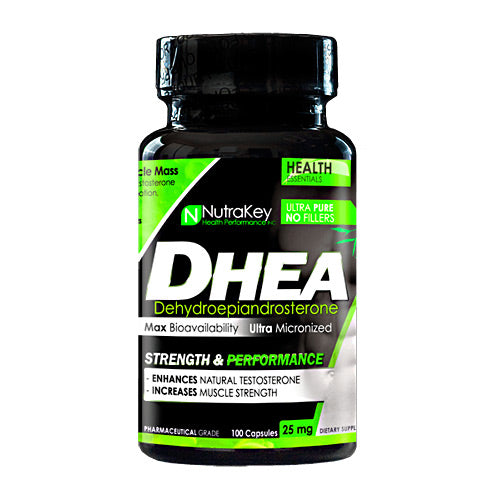 Nutrakey DHEA 25mg - 100 Capsules - 820103309677