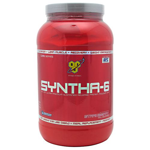 BSN Syntha-6 - Strawberry Milkshake - 2.91 lb - 834266006151