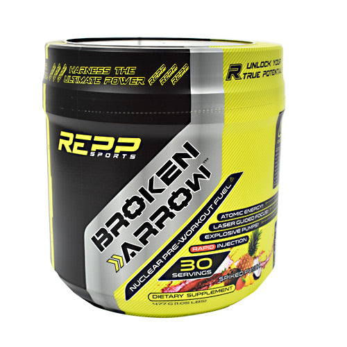 Repp Sports Broken Arrow - Spiked Punch - 30 Servings - 851090006850