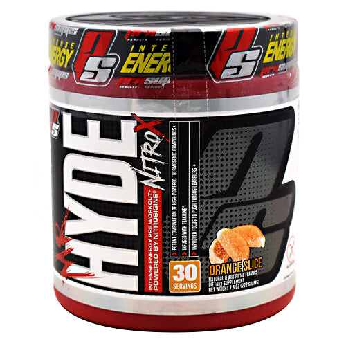 Pro Supps Hyde Nitro X - Orange Slice - 30 Servings - 818253021778