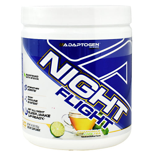 Adaptogen Science Night Flight - Chamomile Lime Tea - 30 Servings - 864313000450