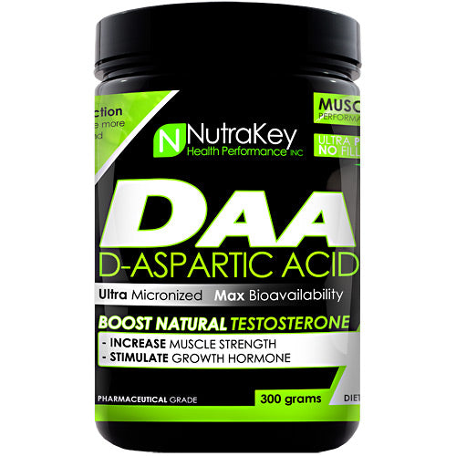 Nutrakey D-Aspartic Acid - Unflavored - 300 g - 851090006133