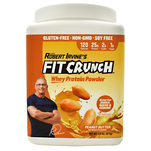 Fit Crunch Bars Fit Crunch Whey Protein - Peanut Butter - 21 Servings - 817719020300