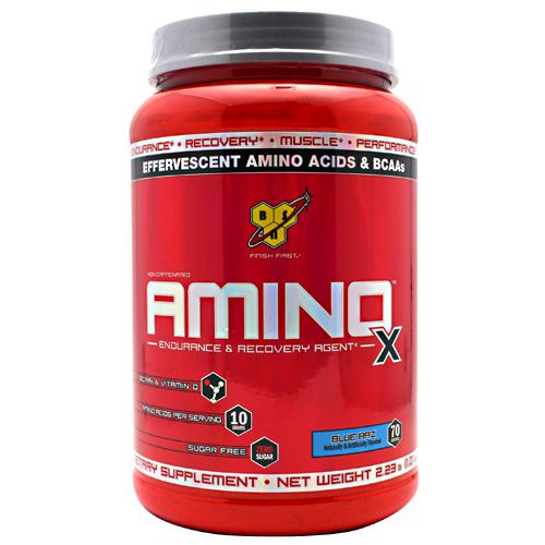 BSN Amino X - Blue Raz - 70 Servings - 834266063383