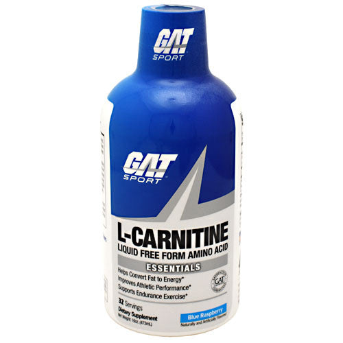 GAT L-Carnitine - Blue Raspberry - 32 Servings - 859613000422