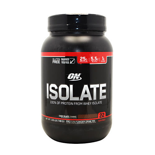 Optimum Nutrition ON Isolate - Chocolate Shake - 22 Servings - 748927054569